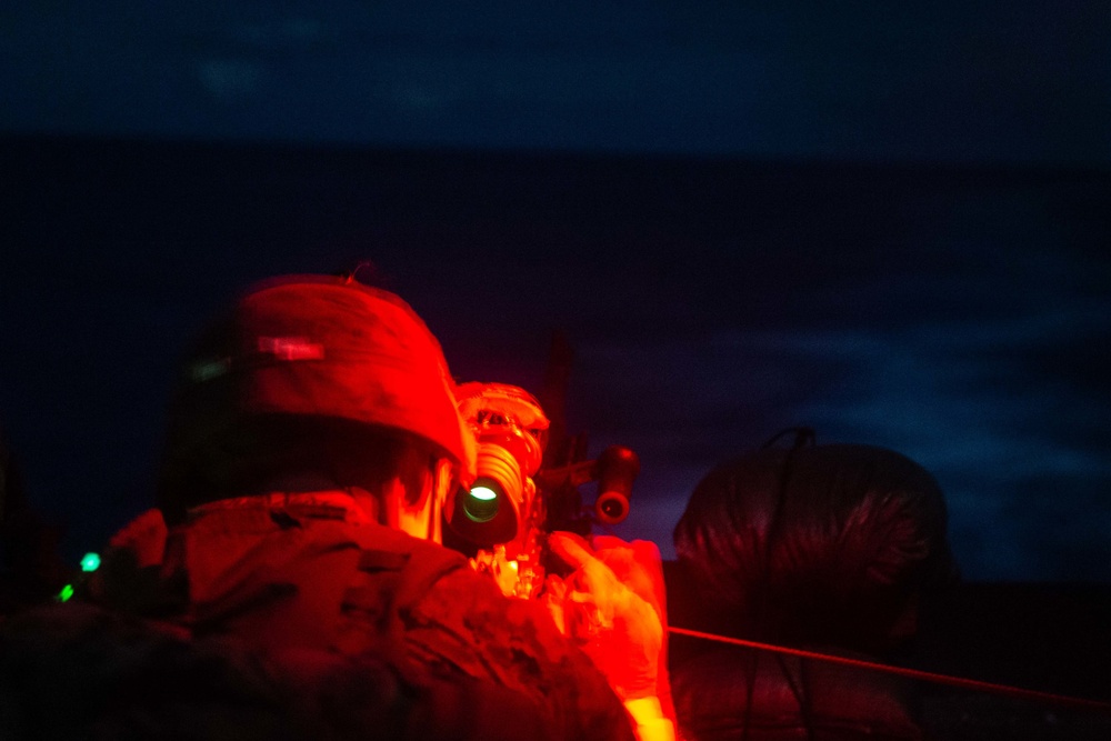 Night Flight Deck M240 shoot
