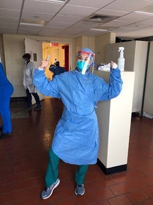 Mother daughter duo serves on pandemic frontline