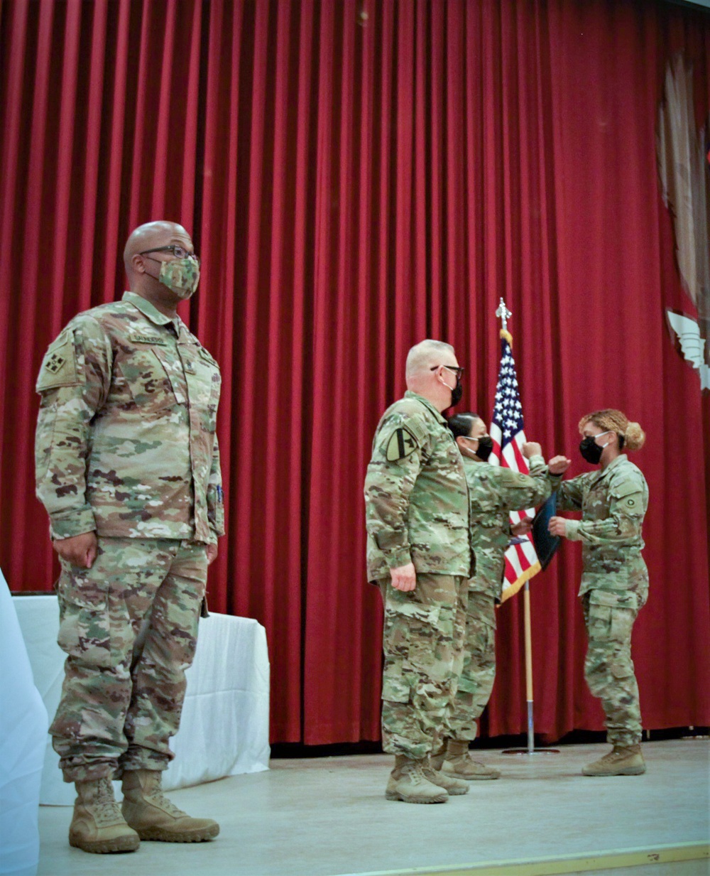 1st TSC hosts NCO Induction Ceremony