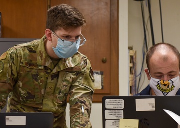 4th CS Airmen provide technical support for communication equipment