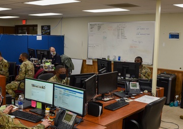 4th CS Airmen provide technical support for communication equipment
