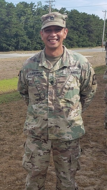 Massachusetts National Guard highlights Staff Sgt. Luis Miguel Leon-Sobenis during Hispanic Heritage Month