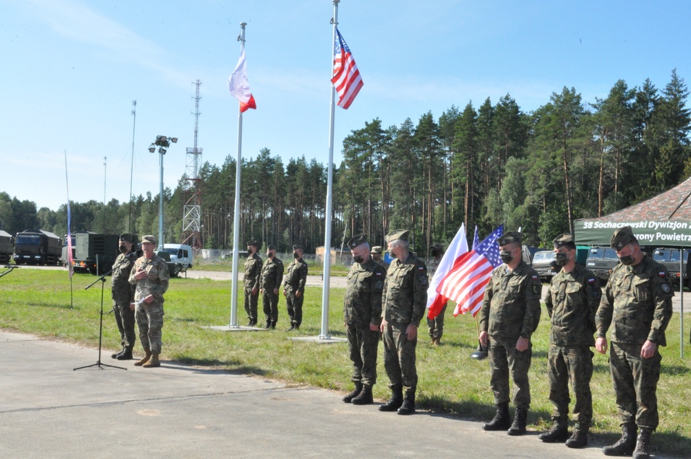 Opening Ceremony at Szymany Air Base during AK 20