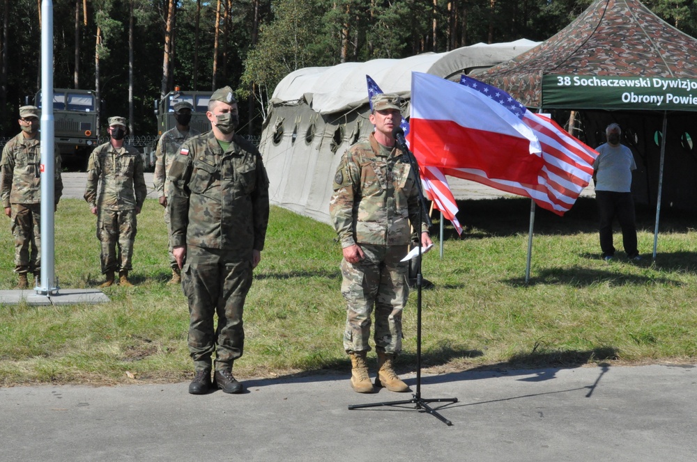 Opening Ceremony at Szymany Air Base for AK20