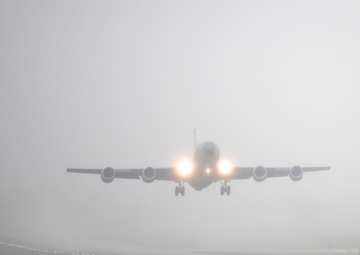 100th ARW KC-135s conduct elephant walk during Exercise Wolff Pack