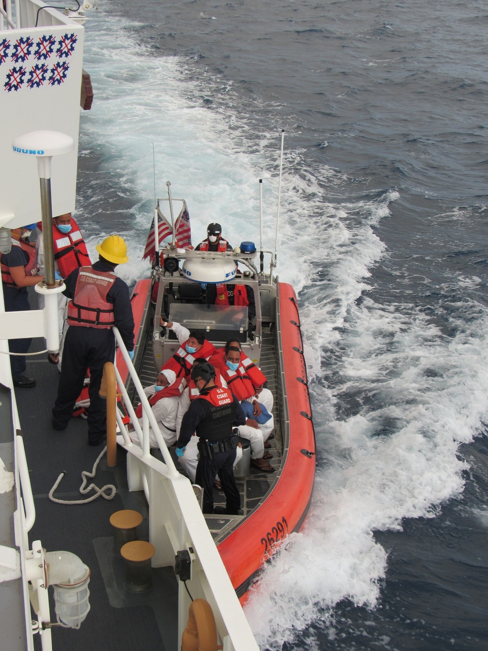 Coast Guard repatriates 20 migrants to the Dominican Republic following at-sea interdiction near Rincon, Puerto Rico