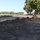 Mounds of dirt are pushed up on the future track field