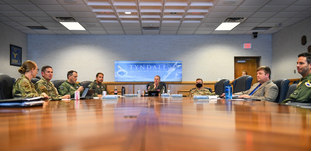 Commander of Air Combat Command makes first visit to Tyndall