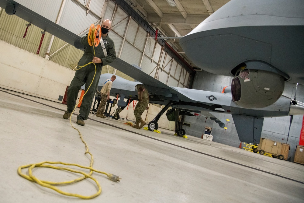 49th Wing commander visits Exercise Agile Reaper team