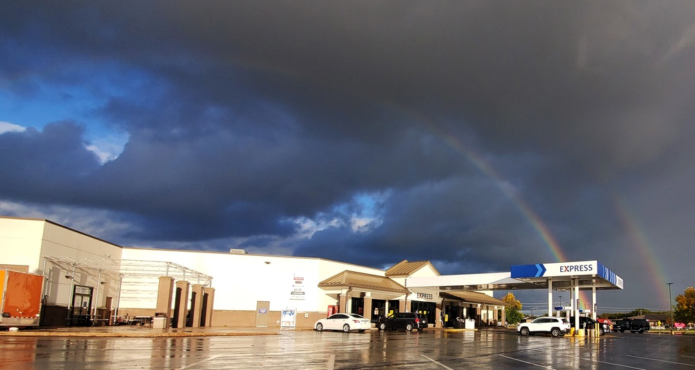 Rainbow over Fort McCoy