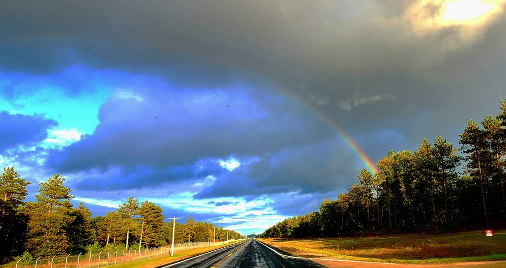 Rainbow over Fort McCoy