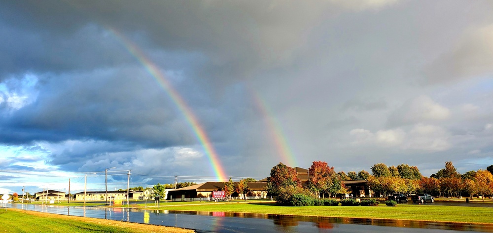 Rainbow over Fort McCoy