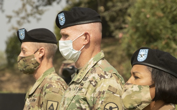 91st Training Division Change of Command, 2020