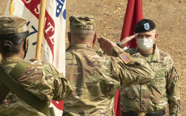91st Training Division Change of Command, 2020