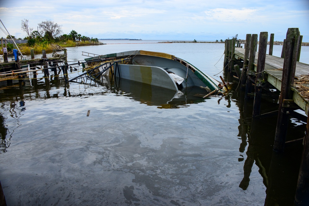 Coast Guard continues pollution response and damage assessments following Hurricane Sally