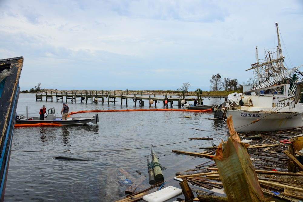 Coast Guard continues pollution response and damage assessments following Hurricane Sally