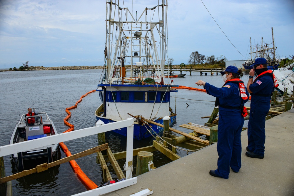 Coast Guard continues pollution response and damage assessments following Hurricane Sally