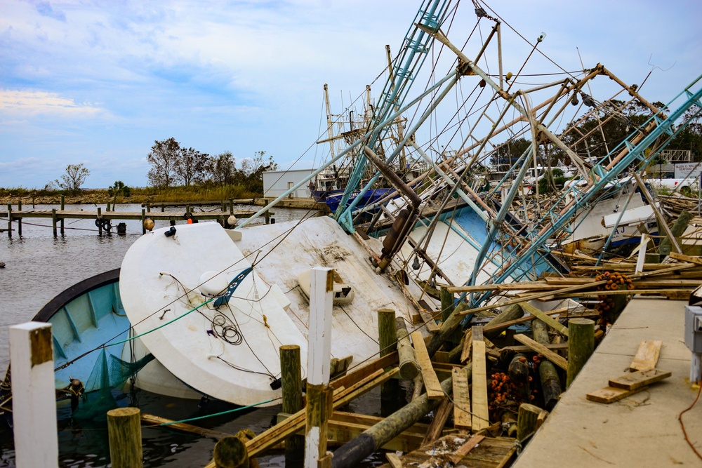 Coast Guard continues pollution response and damage assessments following Hurricane Sally