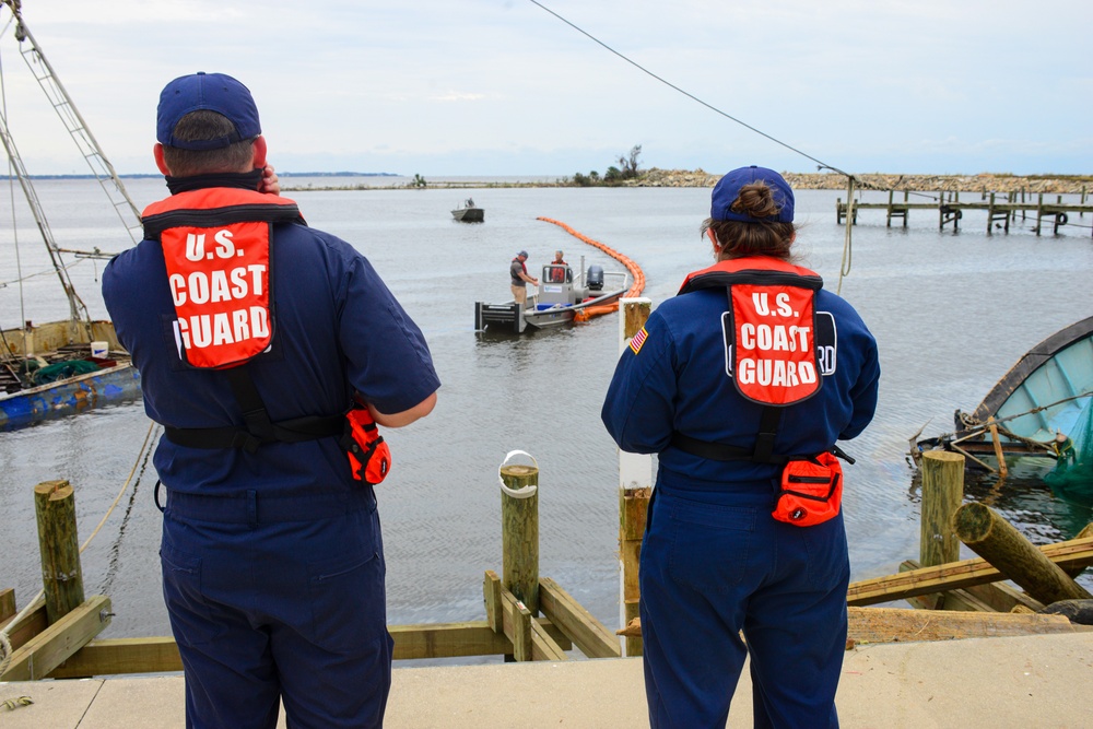 Coast Guard continues pollution response and damage assessments following Hurricane Sally