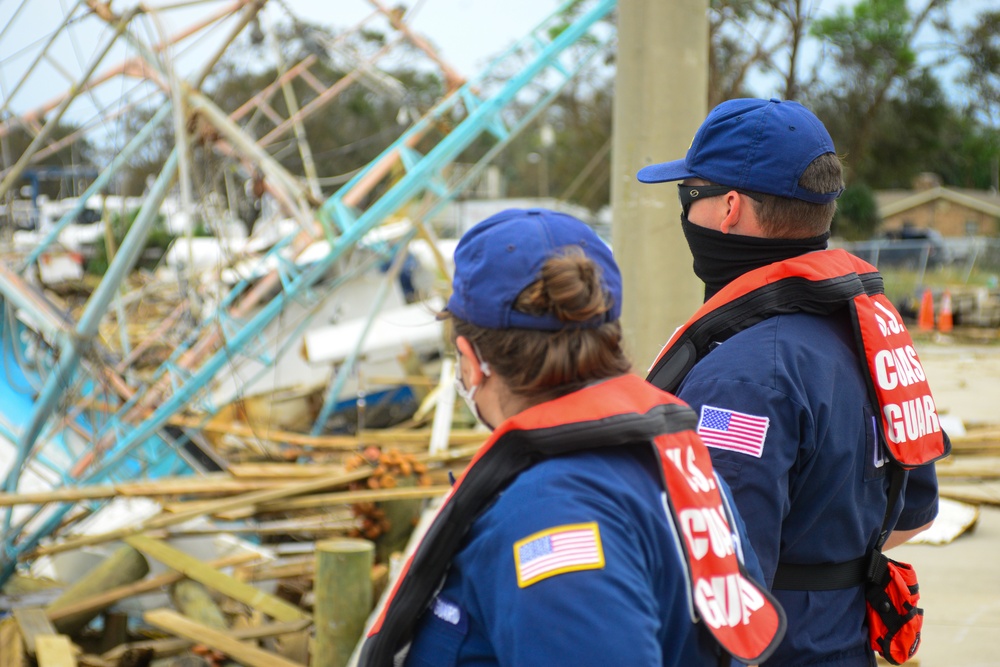 Coast Guard continues pollution response and damage assessments following Hurricane Sally