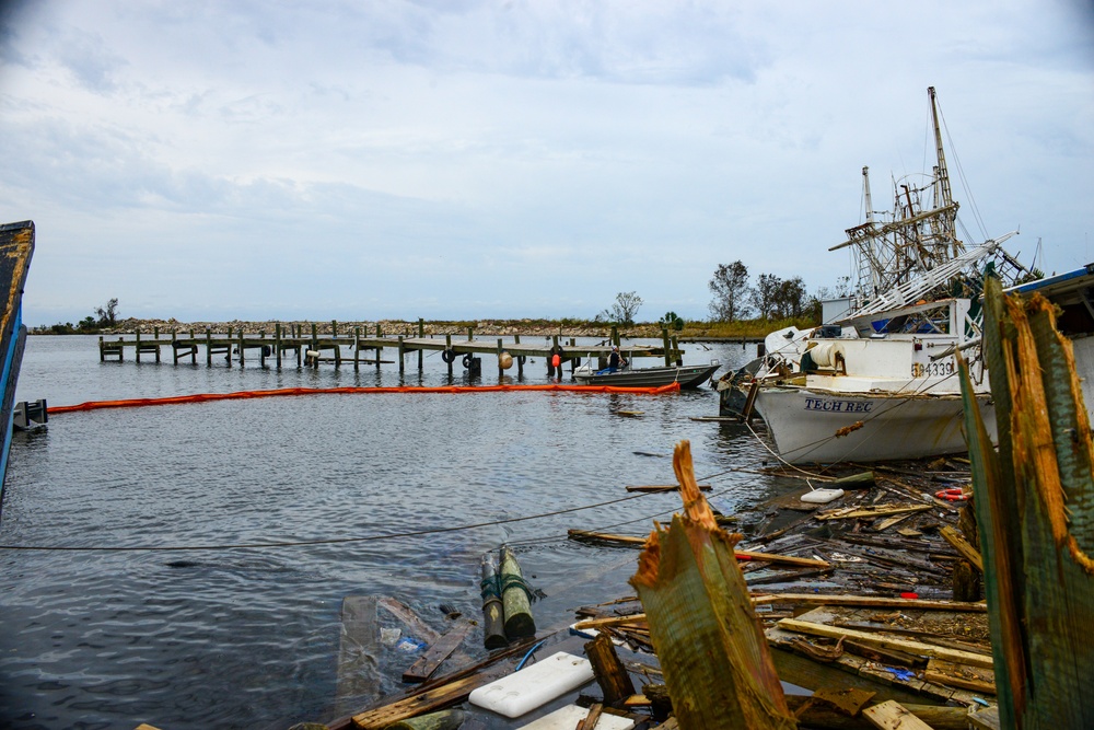 Coast Guard continues pollution response and damage assessments following Hurricane Sally