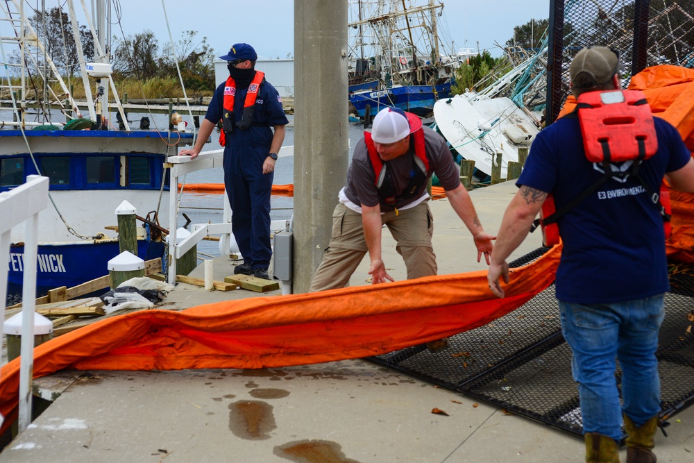 Coast Guard continues pollution response and damage assessments following Hurricane Sally