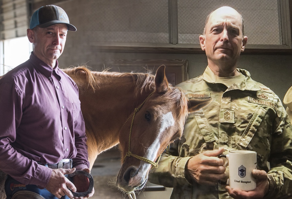 A horseman and a Guardsman: Idaho Senior Enlisted Leader does more than horse around