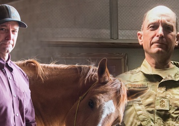 Idaho Senior Enlisted Leader does more than horse around