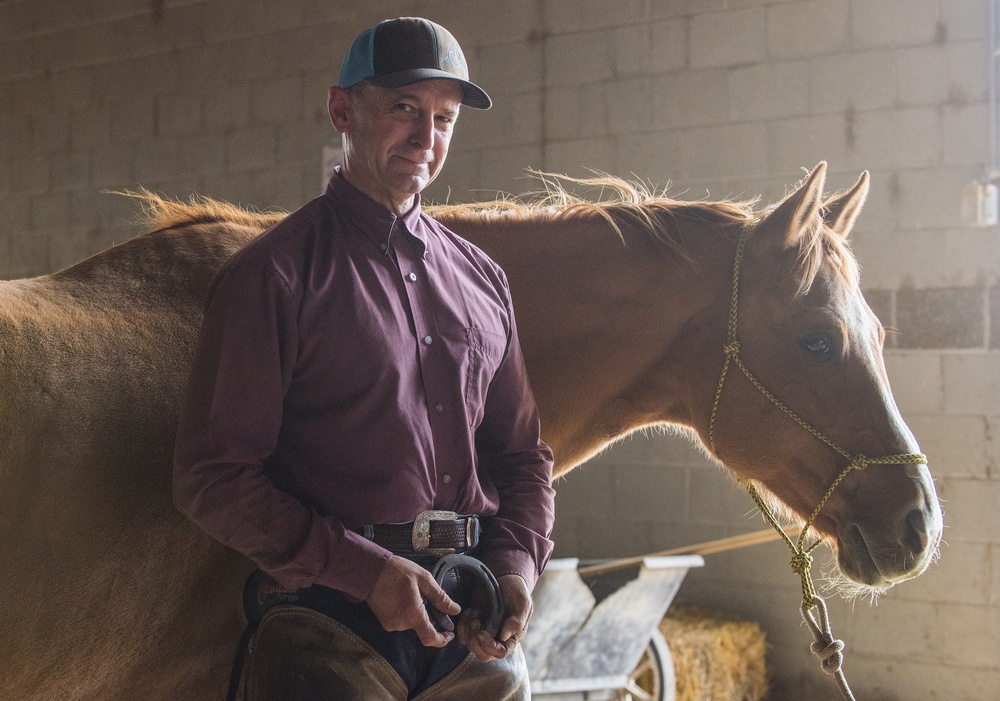 A horseman and a Guardsman: Idaho Senior Enlisted Leader does more than horse around
