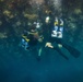 Navy Seabee Divers Inspect Pier in CNMI