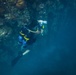 Navy Seabee Divers Inspect Pier in CNMI