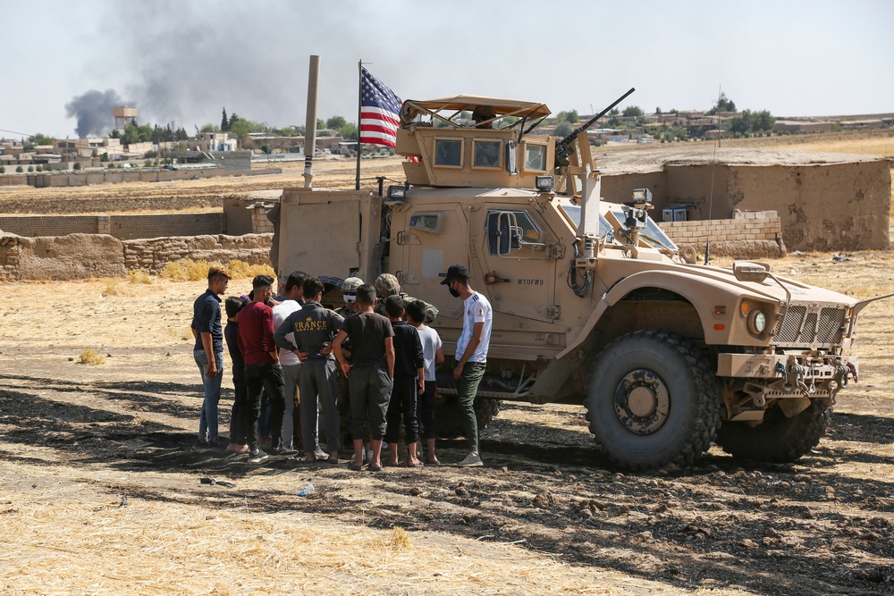 Convoy Operations in Northeastern Syria