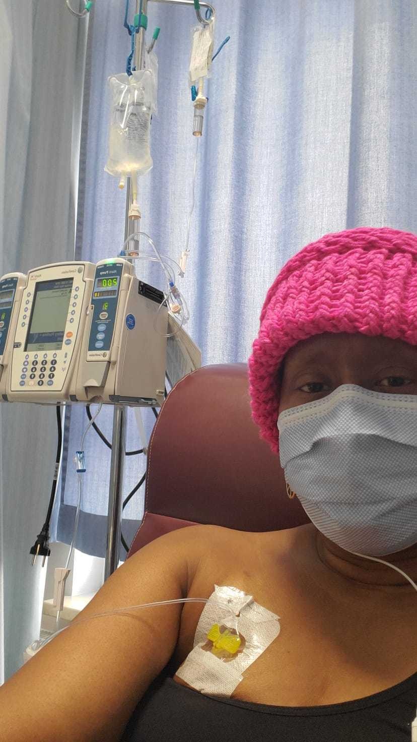 Breast cancer survivor shows strength through adversity