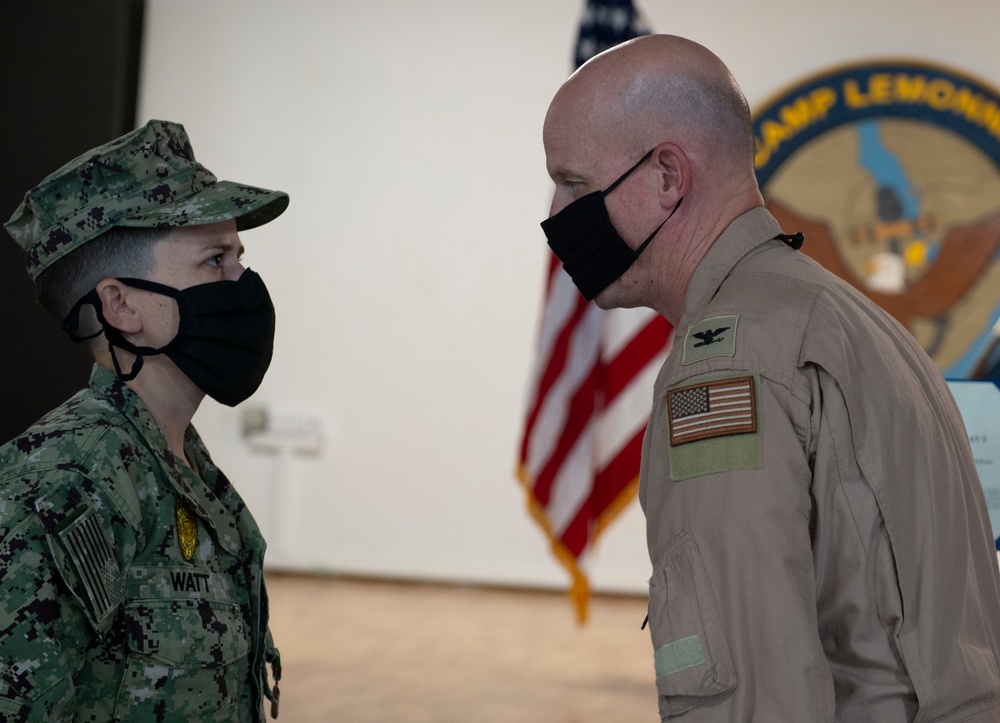 Camp Lemonnier Holds Awards Ceremony