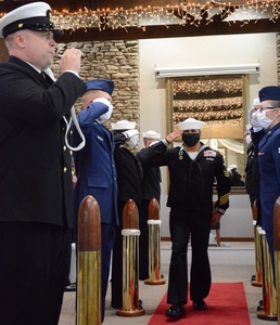 IWTC Monterey Det. Goodfellow Pipes Cryptologic Technician (Collection) 1st Class Pedro S. Montañez Ashore