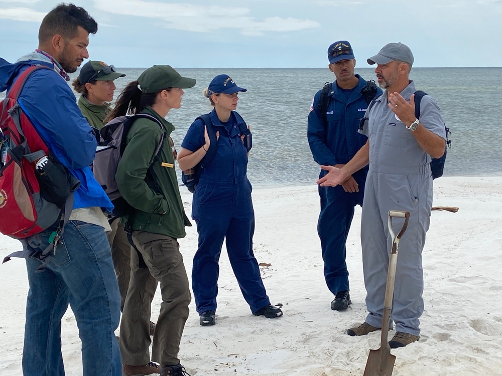 Coast Guard works with interagency organizations in Johnson Beach, Florida