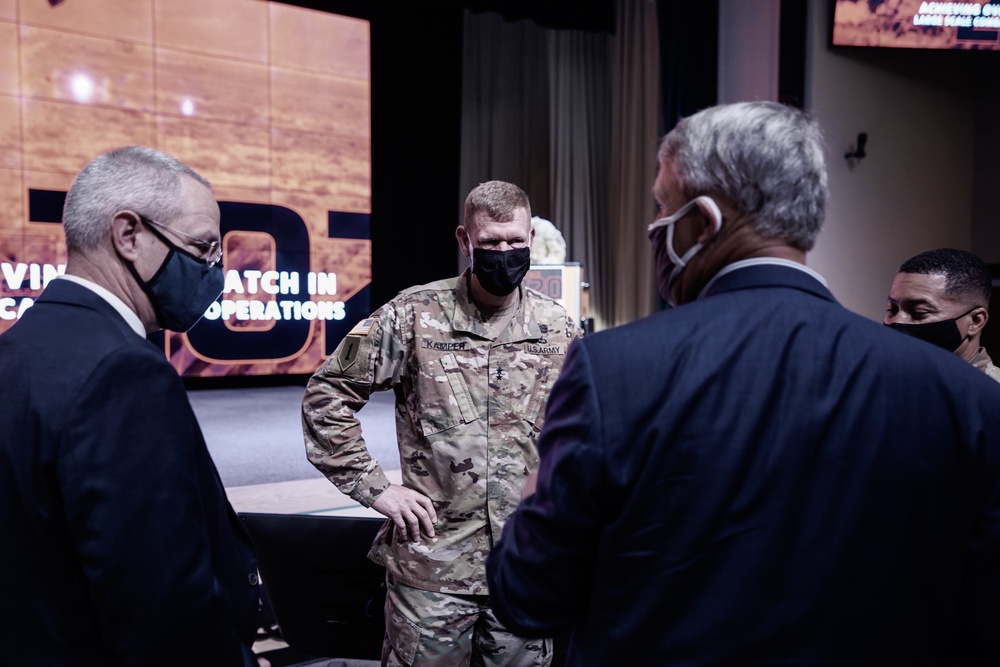 DVIDS Images Fort Sill senior leaders at the virtual Fires