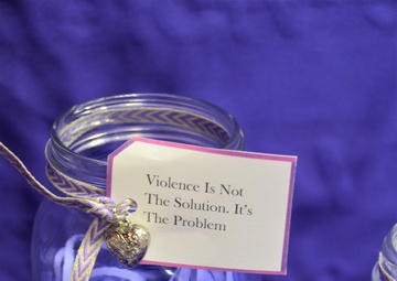 USAG Italy marks the start of Domestic Violence Awareness Month