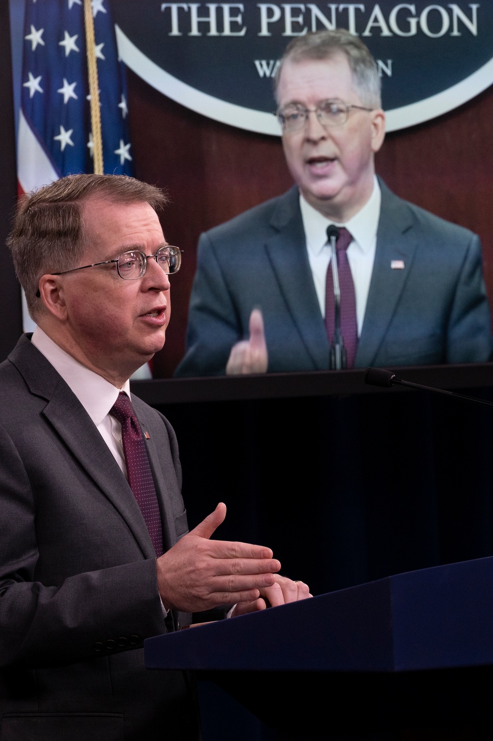 Deputy Secretary of Defense, David L. Norquist, provides remarks for the 2020 Disability Award Ceremony