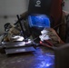 Metals tech practices welding
