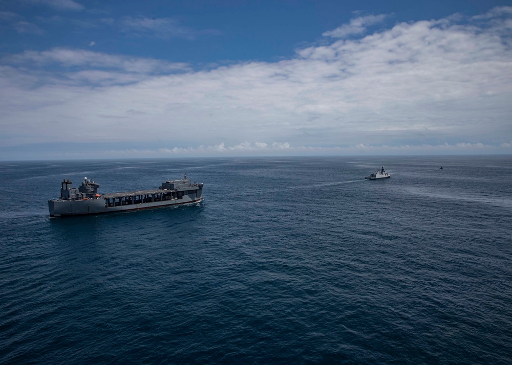 USS Hershel “Woody” Williams conducts training exercise with Ghana, Italian Navy