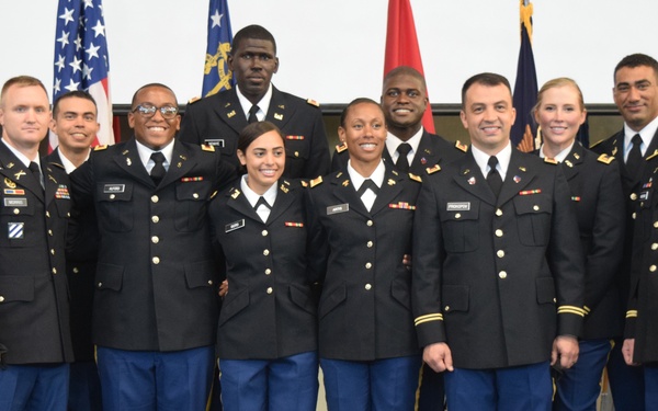 Georgia Army National Guard OCS Program Commissions 12 Lieutenants