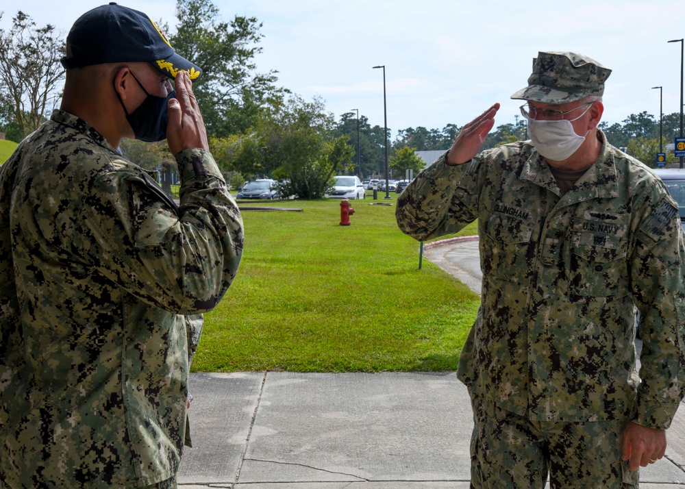 US Navy Surgeon General visits NMRTC Camp Lejeune