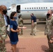 CSAF General Brown arrives at Maxwell AFB