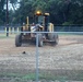 Grounds work at Fort McCoy