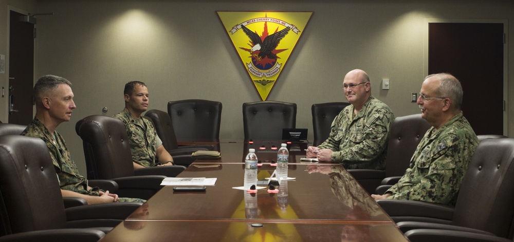 Surgeon General of the Navy visits MCAS Cherry Point