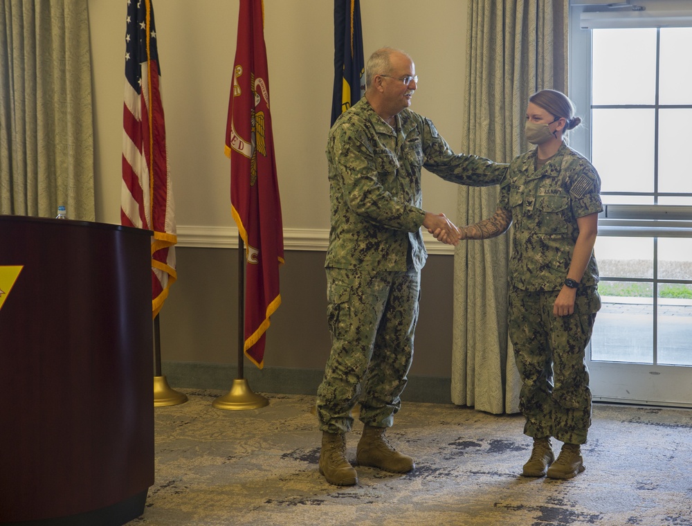 Surgeon general of the Navy visits NHCCP