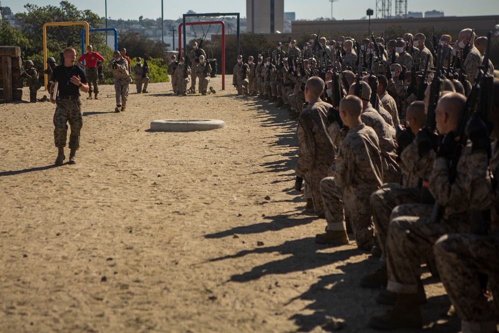 Alpha Company Bayonet Assualt Course