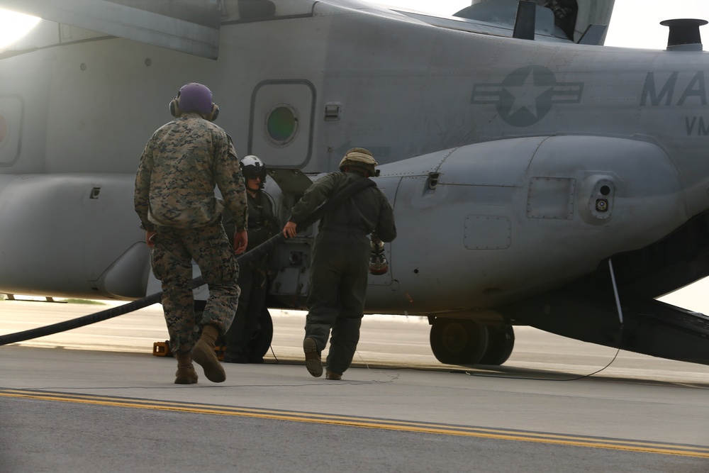 Forward Arming and Refueling Point | 3rd MLG conducts FARP operations