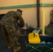 US Marines and base personnel conduct mishap drill